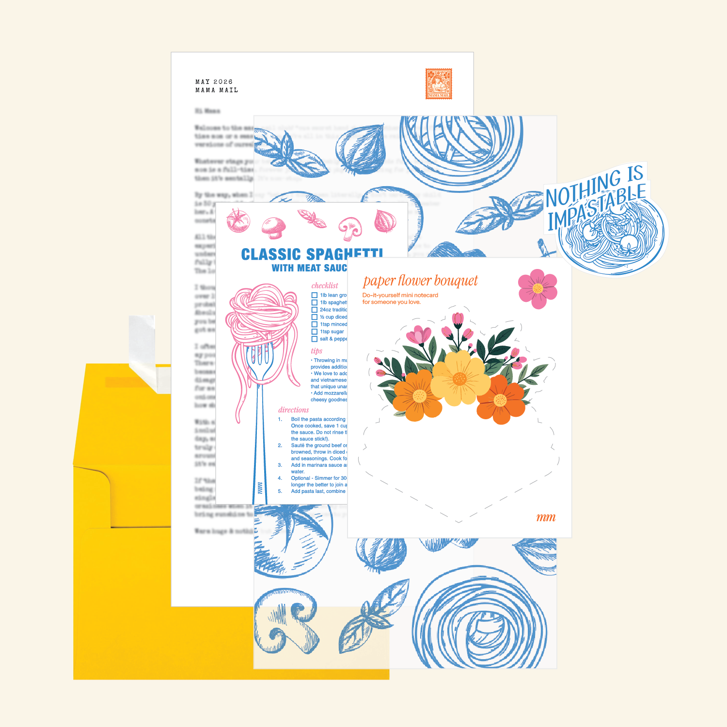LIMITED EDITION may 2026 mama mail